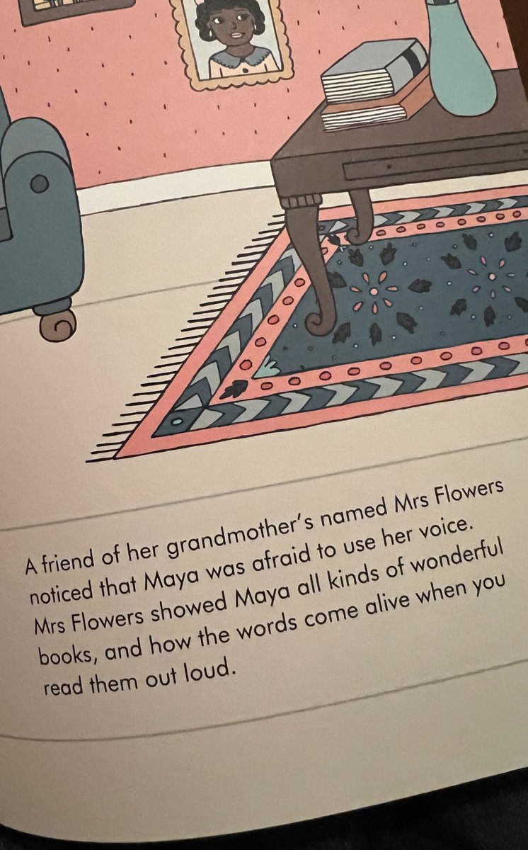 ST3AMCo's tweet photo. “ANY BOOK…
That helps a child to form a habit of reading, to make reading one of their deep and continuing needs, is good for them” Maya Angelo
The #ArtOfWords and the #ArtOfBooks on…
Our book for #WorldBookDay📚
A beautiful book about an artist, an activist, a dreamer, a doer
Little People : BIG DREAMS
Maya Angelo
Written by: Lisbeth Kaiser
Illustrated by: Leite Salaberria
Published by: Frances Lincoln