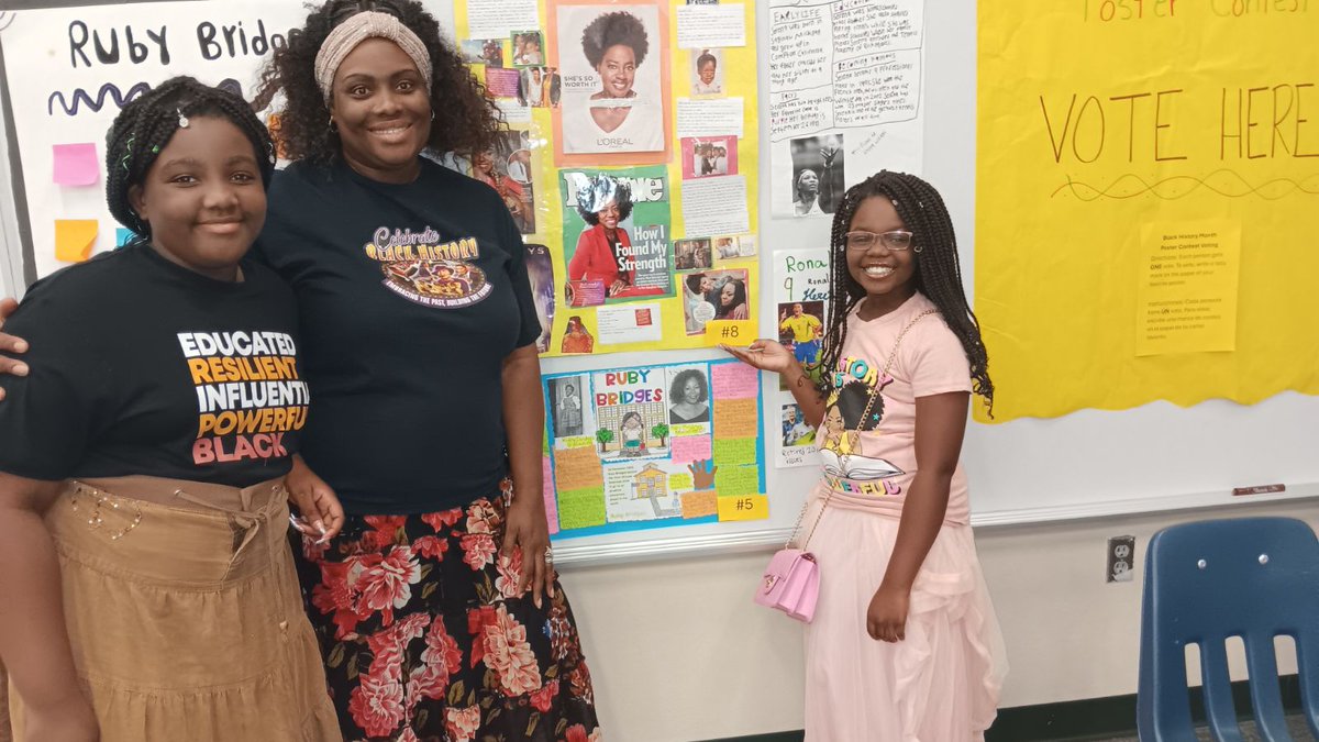 glorybible's tweet photo. Martha at the Black History celebration at Forest Hills Elementary with family and friends https://t.co/NrY7Fhxa3p