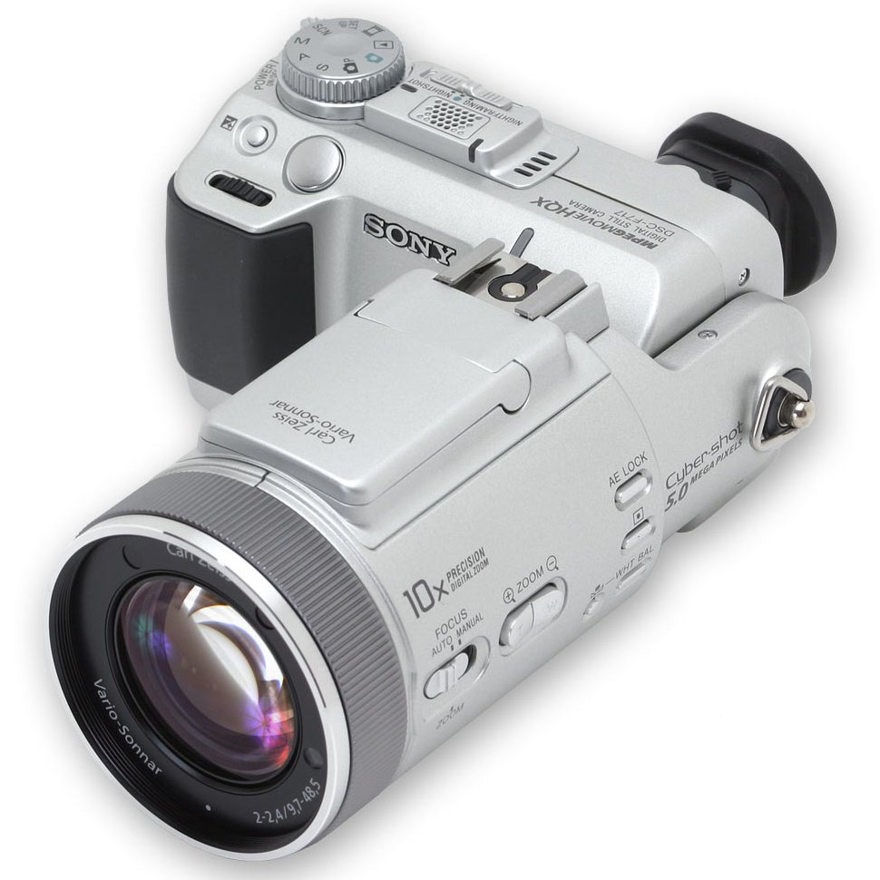The Sony Cyber-shot F717, launched in 2002, continued the series