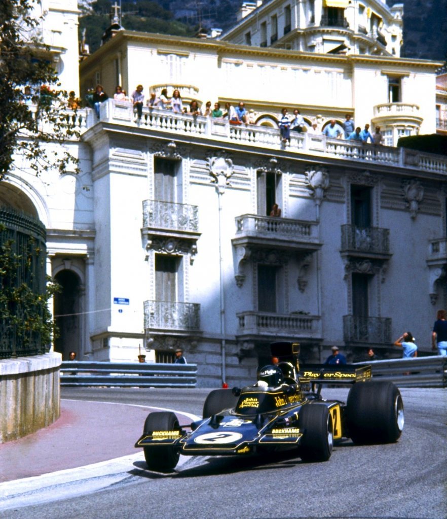 #F1 #historicf1 #Formula1 #retrogp 1974 Monaco Grand Prix, Monte Carlo, Jacky Ickx (Lotus-Ford 72E) qualified in 19th position but retired from the race on lap 34 with engine issues