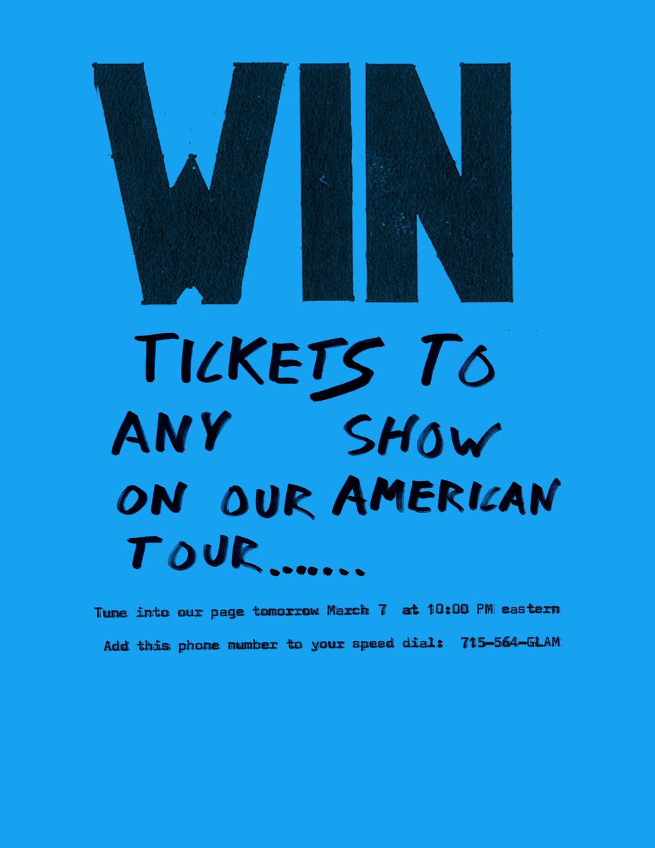 FlipMyDearBoy's tweet image. Tune in to our instagram live (hotlinetnt) tomorrow night to hang out and win tickets to any show on this upcoming tour. You will have to call our phone number for a chance to win. (Some) details below