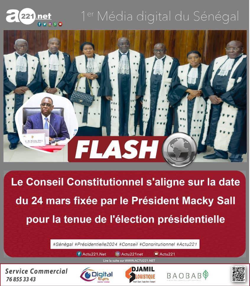 📌🇸🇳 Élections pour le 24 mars, c'est bien possible ! Al hamdoulilahi ✌🏿
#FreeSenegal #MackyDegage