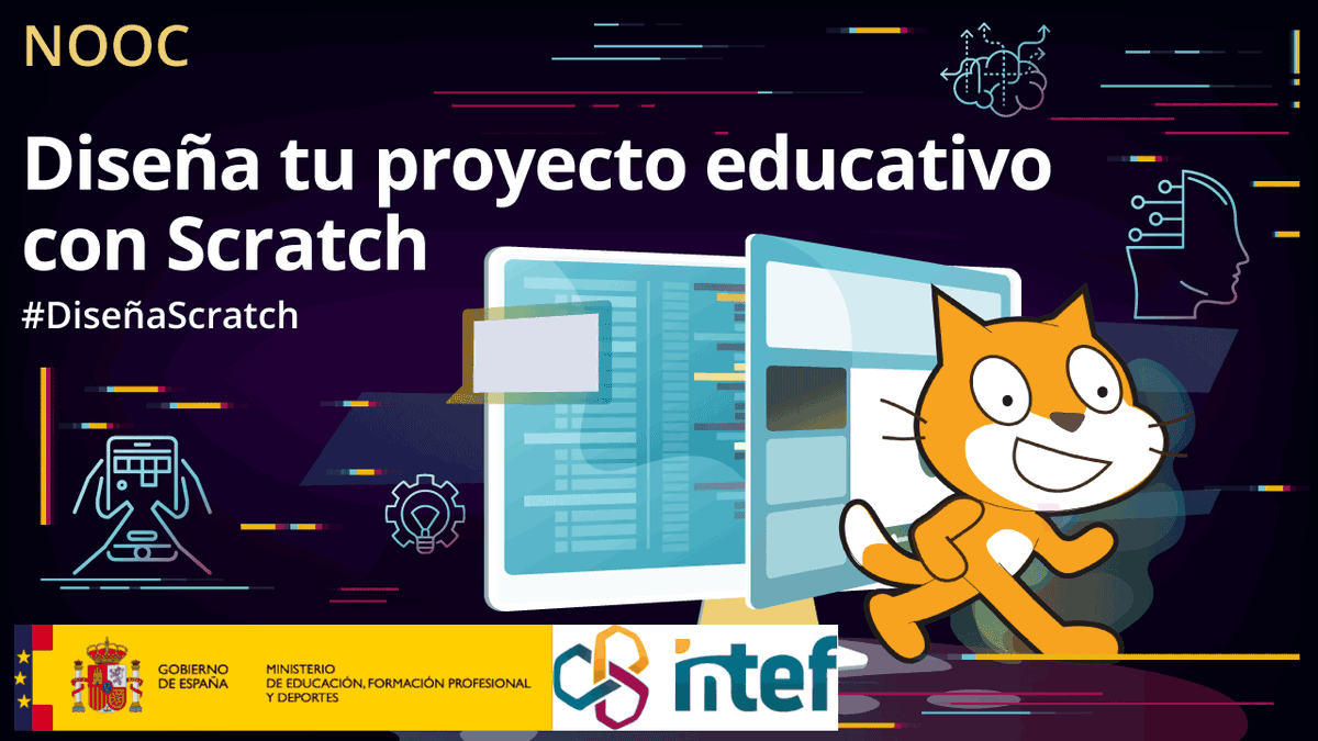 diego_matepotes's tweet photo. Ayer comenzó la tercera edición del NOOC "Diseña tu proyecto educativo con Scratch".
https://t.co/9mqtCpsADt

¡Aún estás a tiempo de inscribirte! #DiseñaScratch https://t.co/d0V3LoPCgD