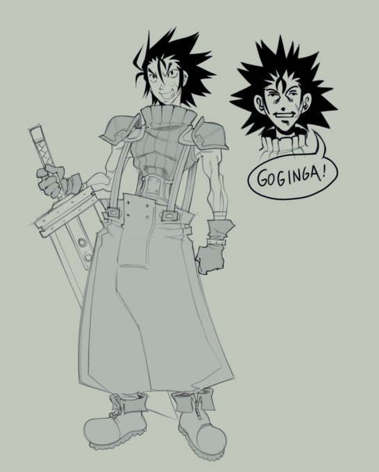 The SOLDIER uniform is so much fun to draw 