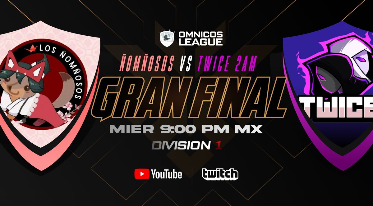 HOY TENEMOS LA GRAN FINAL!⚔️
-
ÑOMÑOSOS🦊 VS TWICE TEAM🟣 | 9:00 PM MX
No te pierdas nada de este ultimo stream de la  #SEASON2 en la OML🏆⚔
-
 #overwatch2gameplay #ligadeoverwatch #overwatch #overwtachedit #overwatch2 #twiceteam