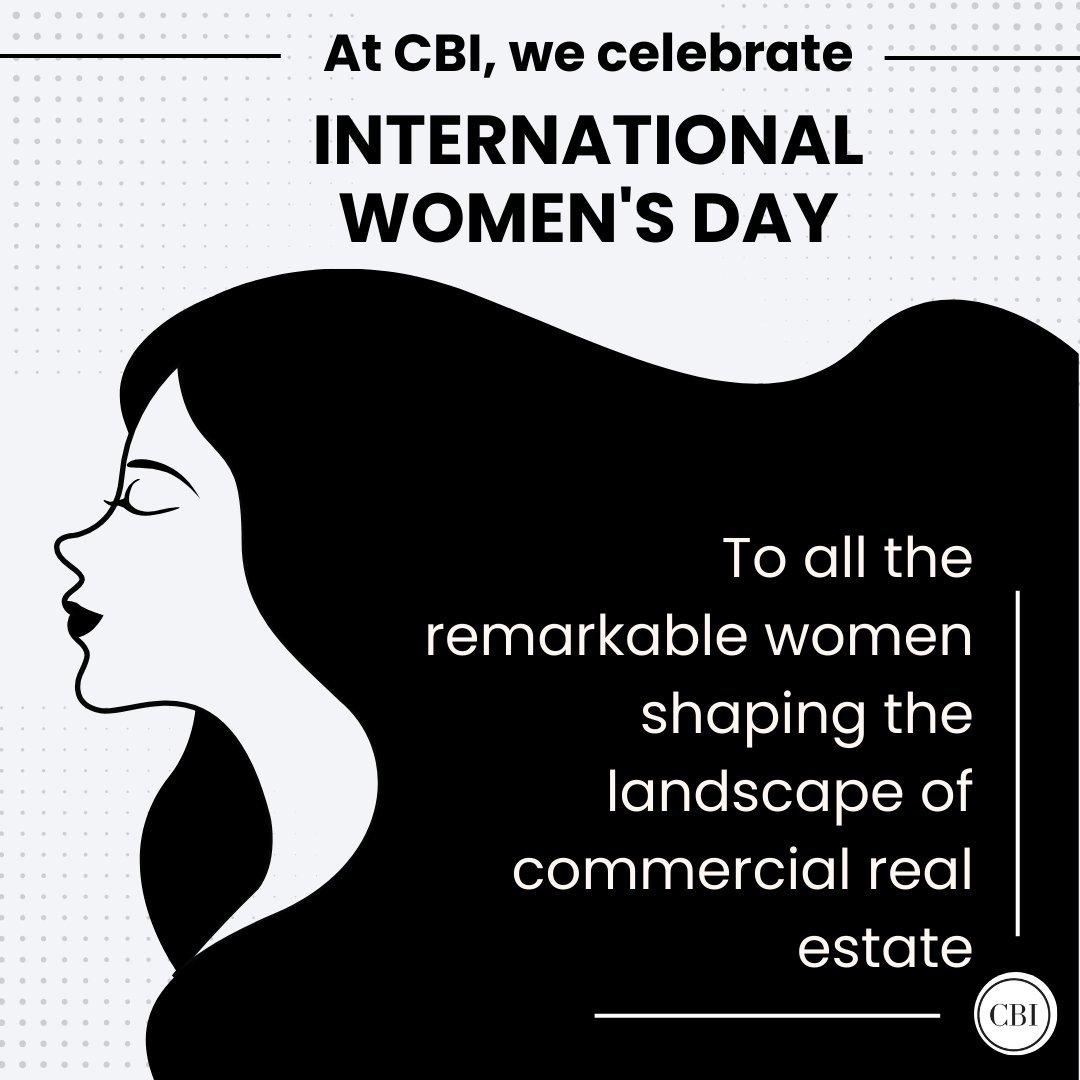 Here's to the women who are building the future of commercial real estate. Your vision and leadership continue to inspire and shape the industry. Happy International Women's Day! 🌍🏙️ #InternationalWomensDay #WomenInRealEstate #Leadership