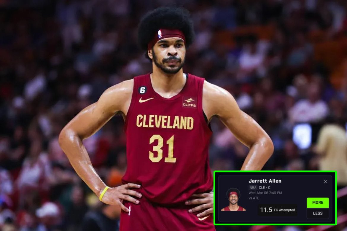 yungmufff's tweet photo. ๐POTD๐
No Mitchell , No Mobley โ๏ธ
Allen got to get a bucket ๐ช๐พ
GL if trailing ๐ซก
#GamblingCommunity #GamblingTwitter #muffymuff #nba https://t.co/eKY1bRTIKc