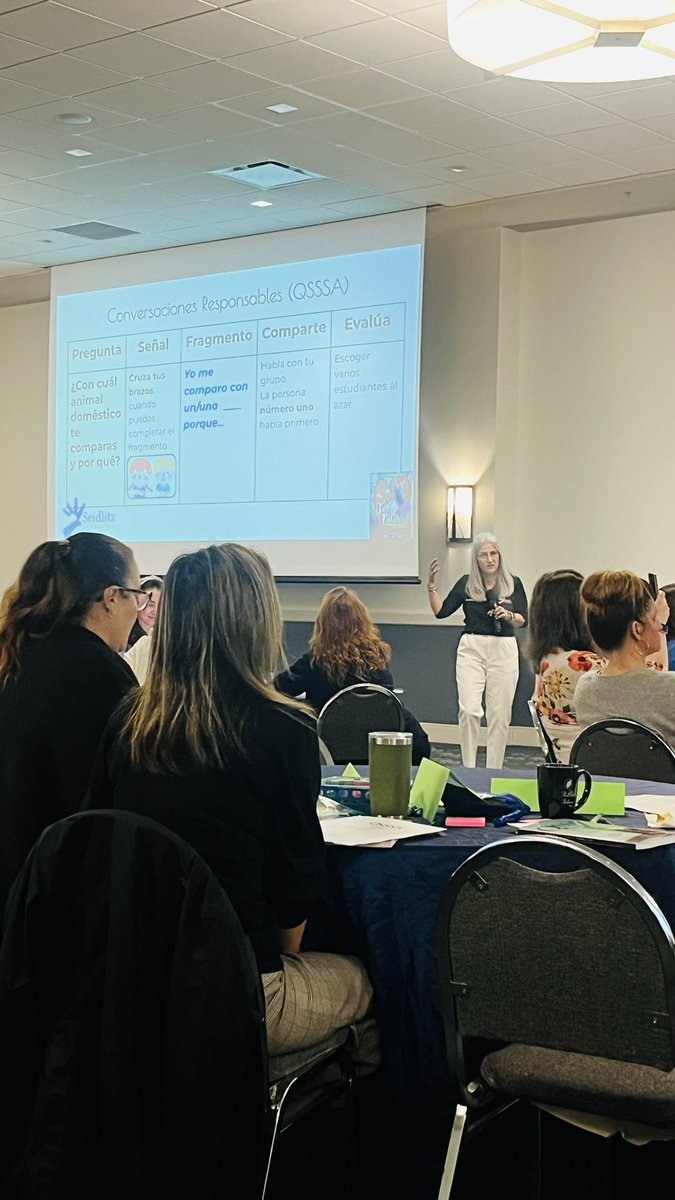 ErikaVMIbarra's tweet photo. Wonderful day at #QSSSA training with @DRMLARA and @stfleenor . I’m excited to continue supporting teachers in building language-rich classrooms in an inclusive and highly interactive way.

I even ran into some of my favorite @NewBraunfelsISD Dual Language Unicorns! https://t.co/Ybl5RArrUz