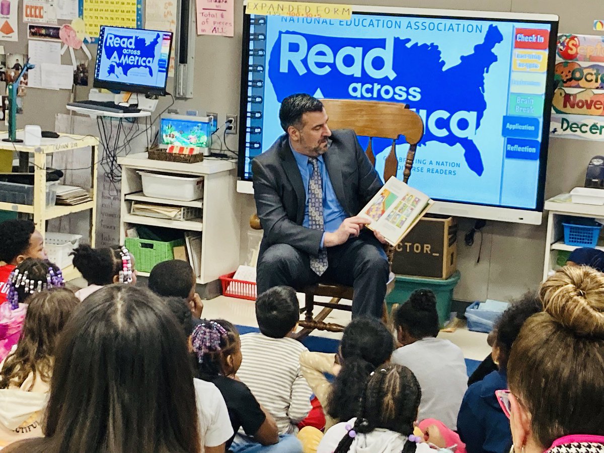 One of my greatest joys is to visit classrooms and read to our students. Reading Across America started at home today with the book Chrysanthemum by Kevin Henkes. #DrSeuss #ReadAcrossAmerica #ONERCSD