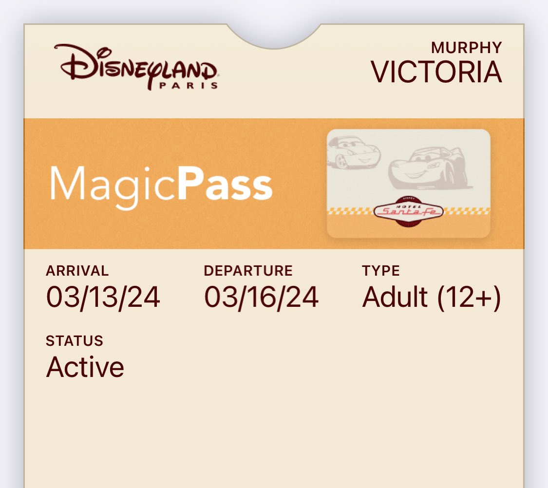 One week to go til Hotel Santa Fe at <a href="/DisneyParis_EN/">Disneyland Paris EN</a>. My last trip as an AP holder after 7 and a bit years 😔 All good things come to an end so here’s to one last trip with my lovely discounts!