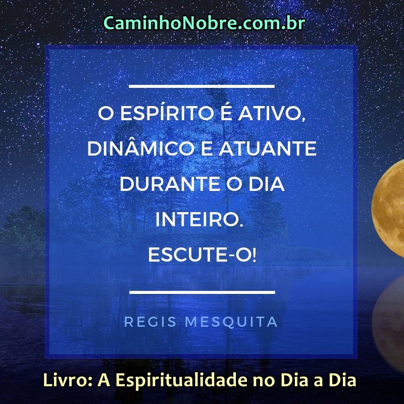 O caminho para desenvolver a sua espiritualidade passa por seguir os SINAIS que vem de dentro de si.

O que vem de “dentro para fora” é uma ótima escolha para sua vida.

Leia

b) Siga os sinais da vida e evite a vida atrofiada
caminhonobre.com.br/2019/04/08/sig…