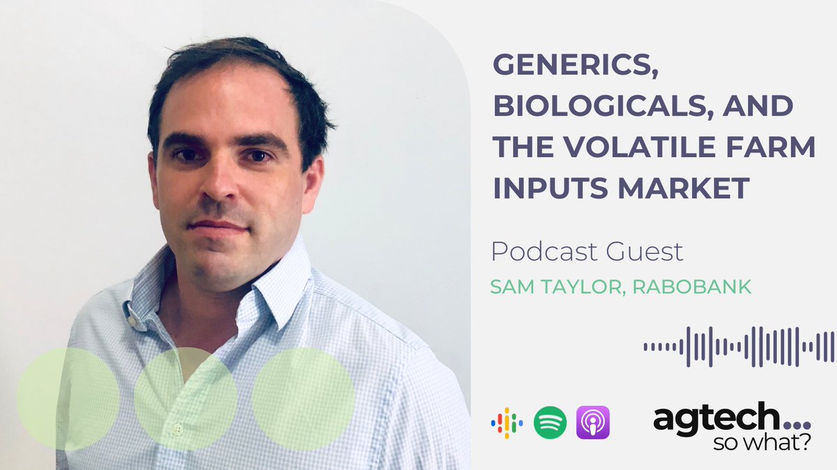 Facing a downturn in global ag markets, farmers are scrutinizing input costs How will this impact #agtech adoption & what new business models might we see? In our latest #agtechsowhat episode, Samuel Taylor @Rabobank and @svnoles dig in! 👇👇 tenacious.ventures/insights/gener…