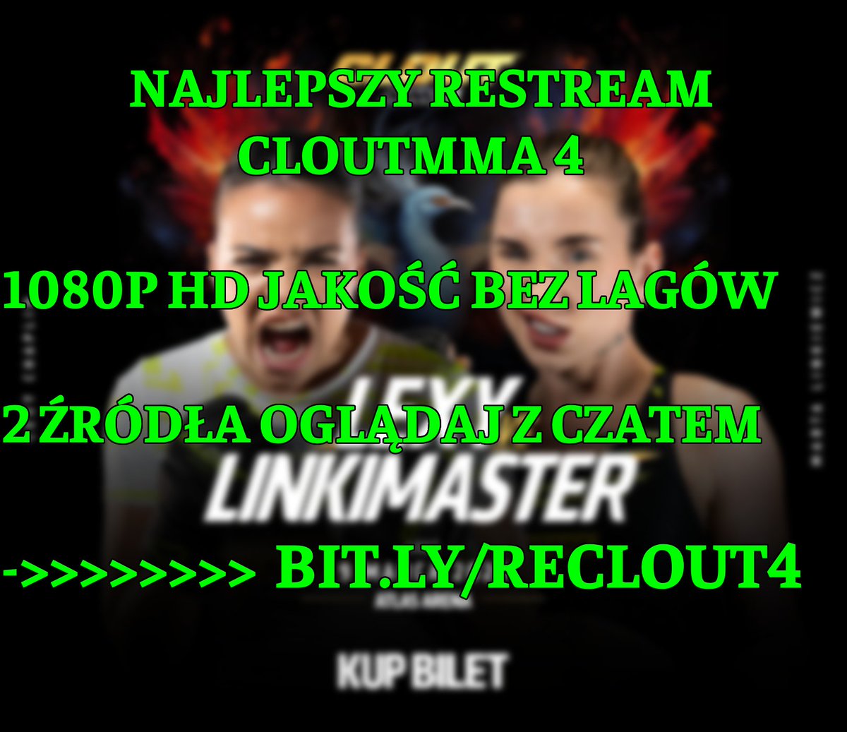 ada946170's tweet photo. #famemma #cloutmma #primemma #fagata #boxdel #linkiewicz #linkimaster #marcindubiel #wardega #restream #restreamcloutmma #cloutmmarestream 

CLOUT MMA 4 RESTREAM
1080 HD JAKOSC 2 ZRODLA!  
https://t.co/B21Tsnsgy1 https://t.co/FEVwAiZ5yv