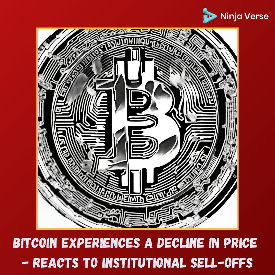 Ninjaverse12's tweet photo. Bitcoin experiences a decline, reaching its lowest levels since December, as the market reacts to institutional sell-offs and low demand. 📉💹 #Bitcoin #MarketUpdate #Crypto https://t.co/wv93BYlFHO