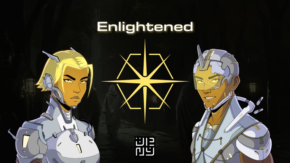 Introducing The Enlightened ✨ 

One of six factions in the JRNYERS collection

Learn more about The Enlightened here: jrny.club/blog/the-enlig…

Explore more lore from the upcoming collection: jrny.club/lore