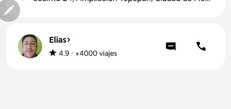 PgLnash's tweet photo. @DiDi_Mexico siguen sin darme respuesta, este es el conductor que canceló el viaje después de tener el material en cajuela. https://t.co/3z2Zk7ZAeG