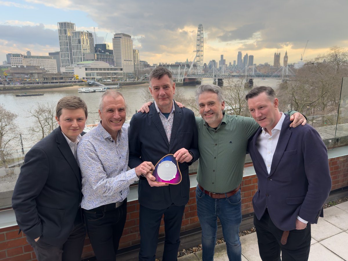 RuudNL's tweet image. Today in London we were awarded the Project of the Year Award for the Responsive Narrative Factory at the @IBCShow Accelerator!

@InfuseVideo worked together with @ezdrm, @BBCRD, @TheIET, Josh Berger, CuVo as one team. Honored and grateful for the great result and recognition!