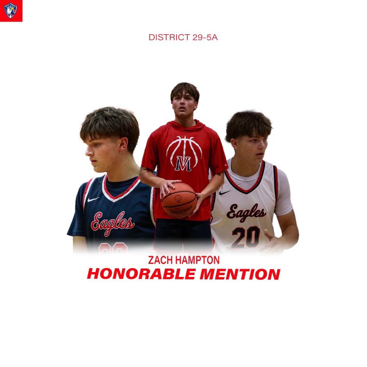 Congratulations to our very own @Zach_H1212 for being selected District 29-5A Honorable Mention!