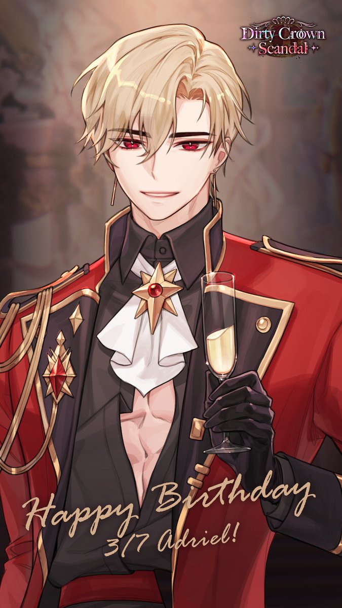 Dirty Crown Scandal] 🥳Happy birthday, Adriel! 🥳 In celebration