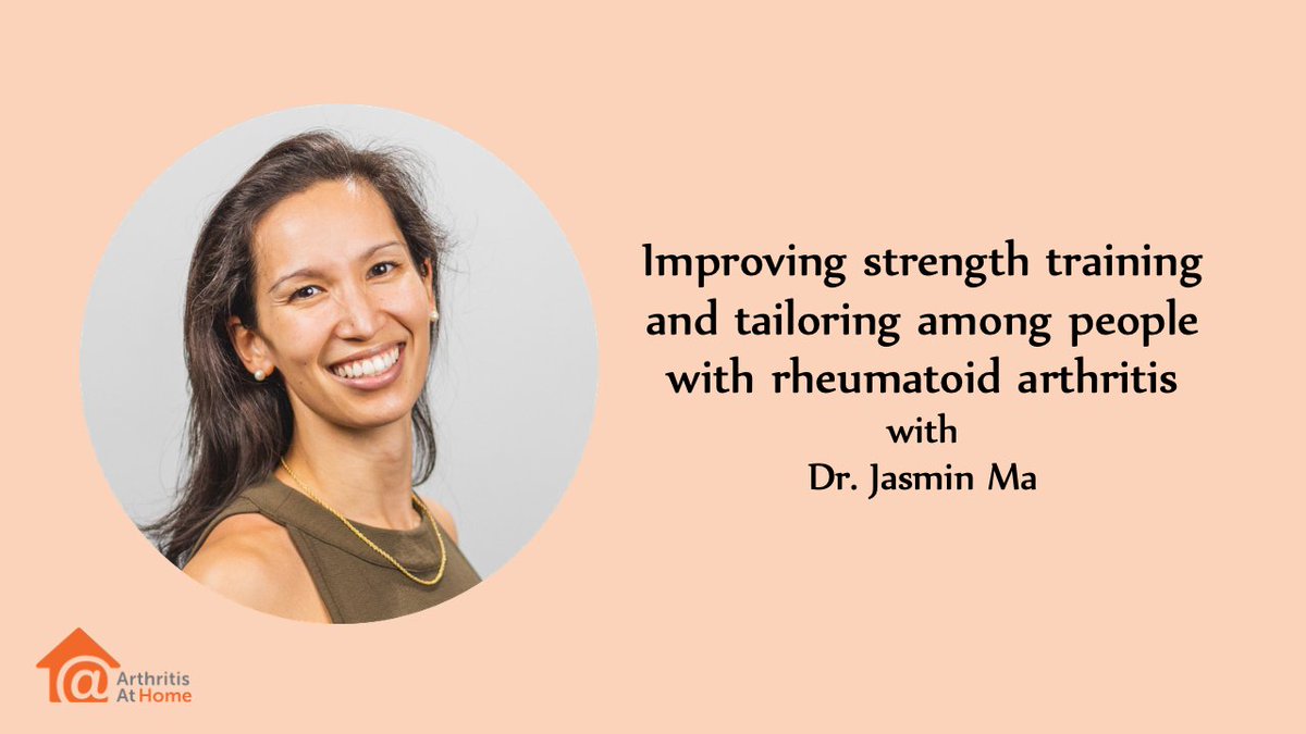JointHealth (@acejointhealth) on Twitter photo JointHealth™ express - #ArthritisAtHome 215 – Improving strength training & tailoring among people with rheumatoid arthritis w/<a href="/JasminKMa/">Jasmin Ma</a>
Watch now➡️ arthritisathome.jointhealth.org/?p=5385
#CRArthritis
<a href="/ArthritisNetwrk/">Arthritis Broadcast Network</a> <a href="/Arthritis_ARC/">Arthritis Research Canada</a> <a href="/PhysioCan/">Canadian Physiotherapy Association</a> <a href="/ParticipACTION/">participaction</a> <a href="/exerciseworks/">Exercise Works!</a> <a href="/VCHArthritis/">Mary Pack Arthritis</a> JointHealth™ express - #ArthritisAtHome 215 – Improving strength training & tailoring among people with rheumatoid arthritis w/<a href="/JasminKMa/">Jasmin Ma</a>
Watch now➡️ arthritisathome.jointhealth.org/?p=5385
#CRArthritis
<a href="/ArthritisNetwrk/">Arthritis Broadcast Network</a> <a href="/Arthritis_ARC/">Arthritis Research Canada</a> <a href="/PhysioCan/">Canadian Physiotherapy Association</a> <a href="/ParticipACTION/">participaction</a> <a href="/exerciseworks/">Exercise Works!</a> <a href="/VCHArthritis/">Mary Pack Arthritis</a>