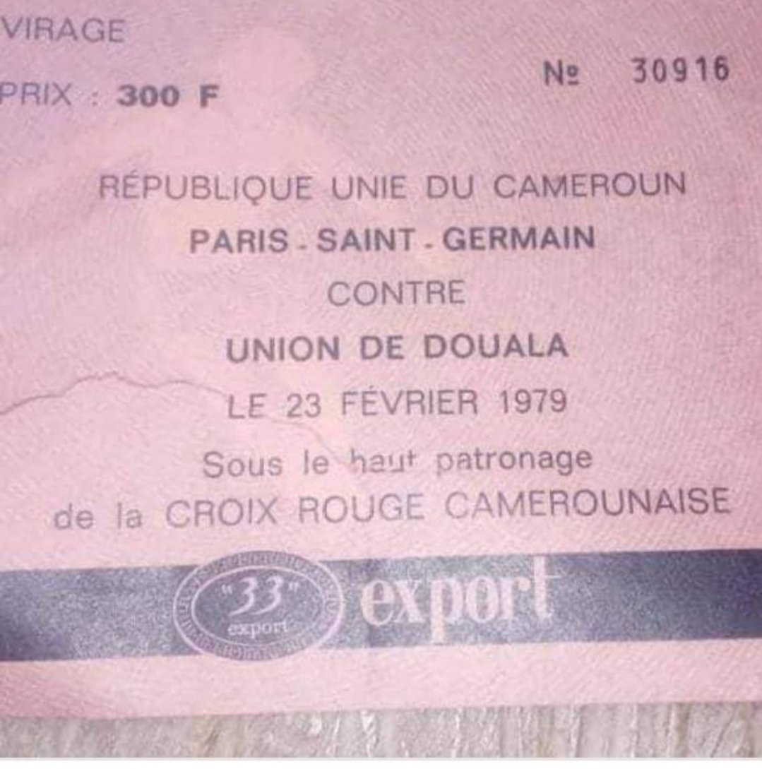ngatchoueric's tweet photo. #IlYavaitQuoiAvant

Avant,
 Oui avant, 
le Paris Saint-Germain (PSG) venait jouer au Cameroun contre Union de Douala. C'était la belle époque. https://t.co/RpMxMXXWfd