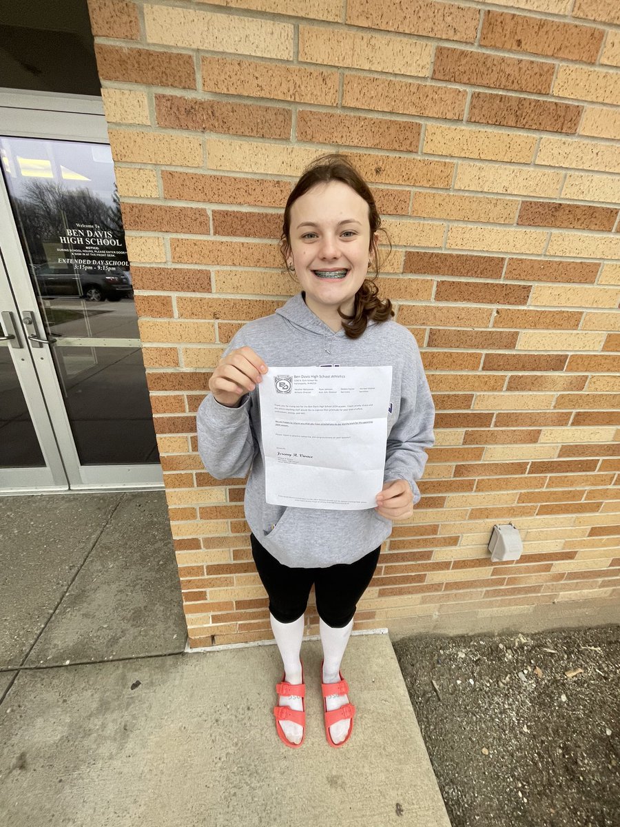 Earned an opportunity to play my 2nd season of varsity for my high school! Excited to start our season with a scrimmage against Heron 3/13!!💜