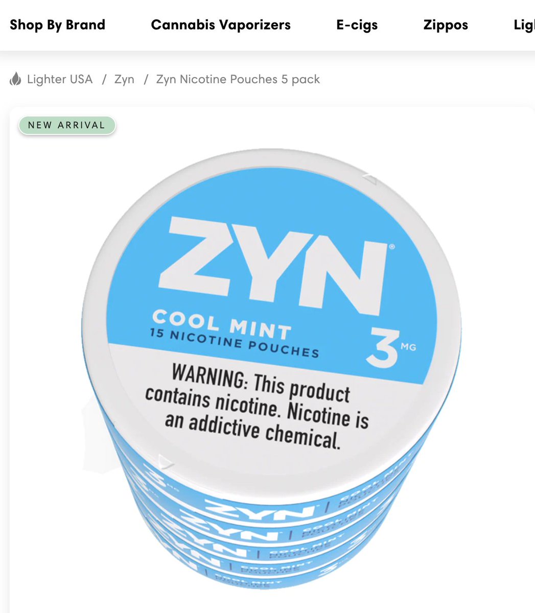 Zyn for the wyn. Alpha shared.