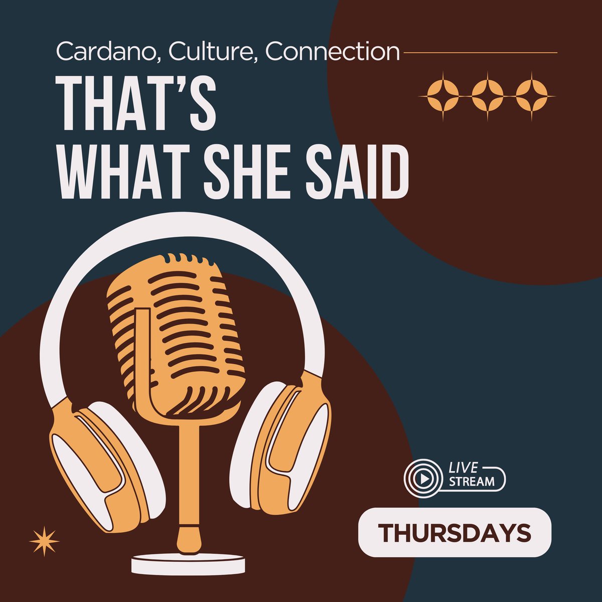 CardanoWomen's tweet image. A WIP #thatswhatshesaid 👀 

Save the Date here: