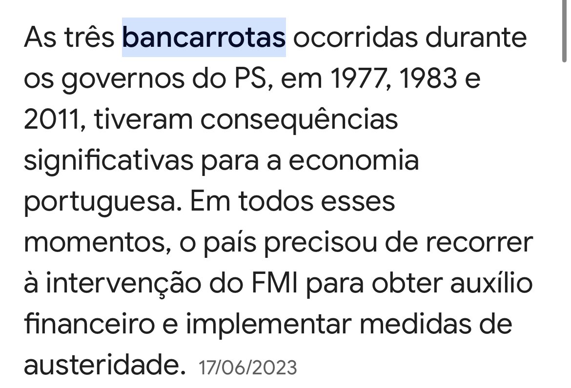 informação útil para esta semana: