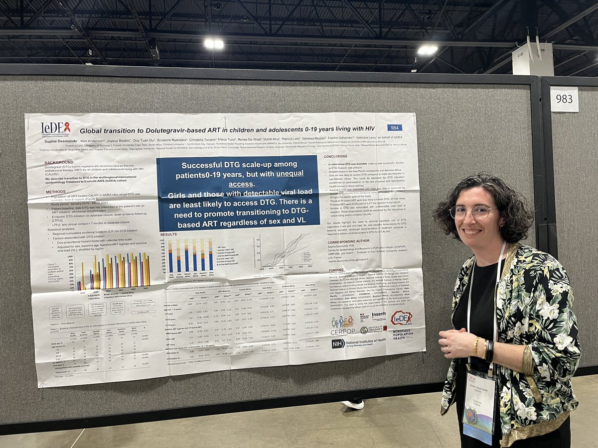 Thanks to the many IeDEA teams around the world for supporting the regional and multiregional #HIV research presented at #CROI2024 🙏

Our full abstract list: tinyurl.com/2p9zx3kj
<a href="/NIAIDNews/">NIAID News</a>