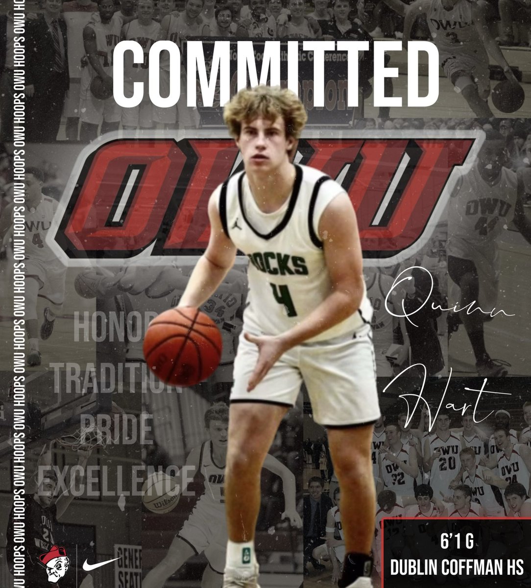 Extremely grateful to announce I have committed to play basketball at Ohio Wesleyan University! Thank you to my friends, family and coaches for all the help along the way! #Committed #gobishops