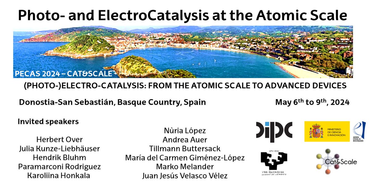 PECAS-CAT&amp;SCALE is back! School lectures, scientific talks, poster sessions, hands-on experiments, and much more!

pecas2024.dipc.org

Deadlines for abstracts: March 15th, 2024
