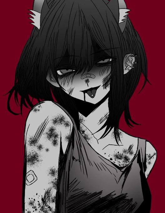初クリスタ描き 