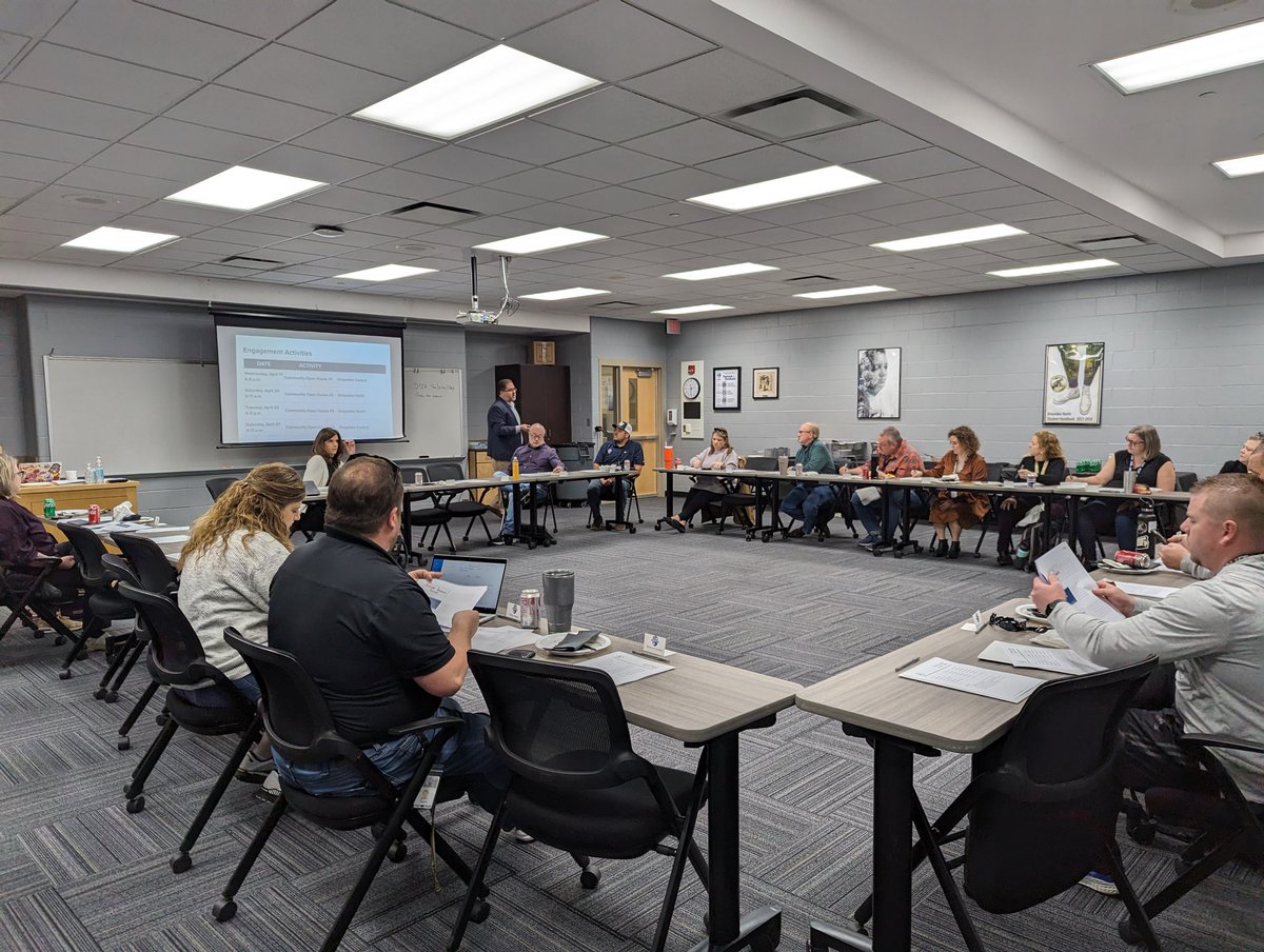 Great community engagement meeting today! Thanks to our students from <a href="/GNHSgreenroom/">GNHS Green Room</a> for speaking with the team. Can't wait to see Punk Rock Girl this weekend!! <a href="/CMcConvilleGNHS/">Clare McConville</a>