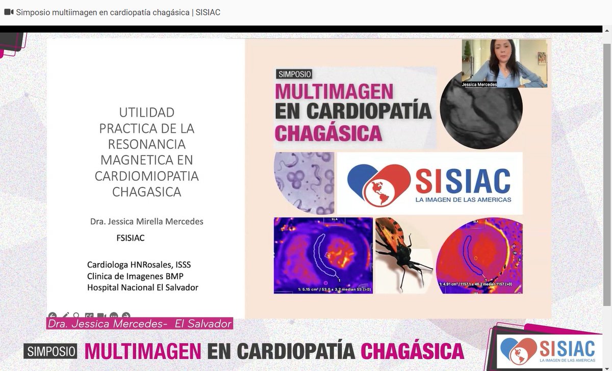 Ya estamos en VIVO en nuestro Simposio de #chagas, escuchando a los expertos 🤓