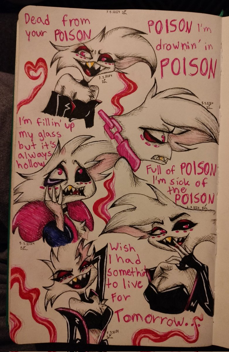 miu636's tweet photo. Poison page❤️
I'm lowkey proud of this＼⁠(⁠°⁠o⁠°⁠)⁠／

#HazbinHotel #HazbinHotelFanart #HazbinHotelAngelDust #angeldust #angeldusthazbinhotel #fanart #Fandom #poison #drawing https://t.co/1eMnoWRGAu