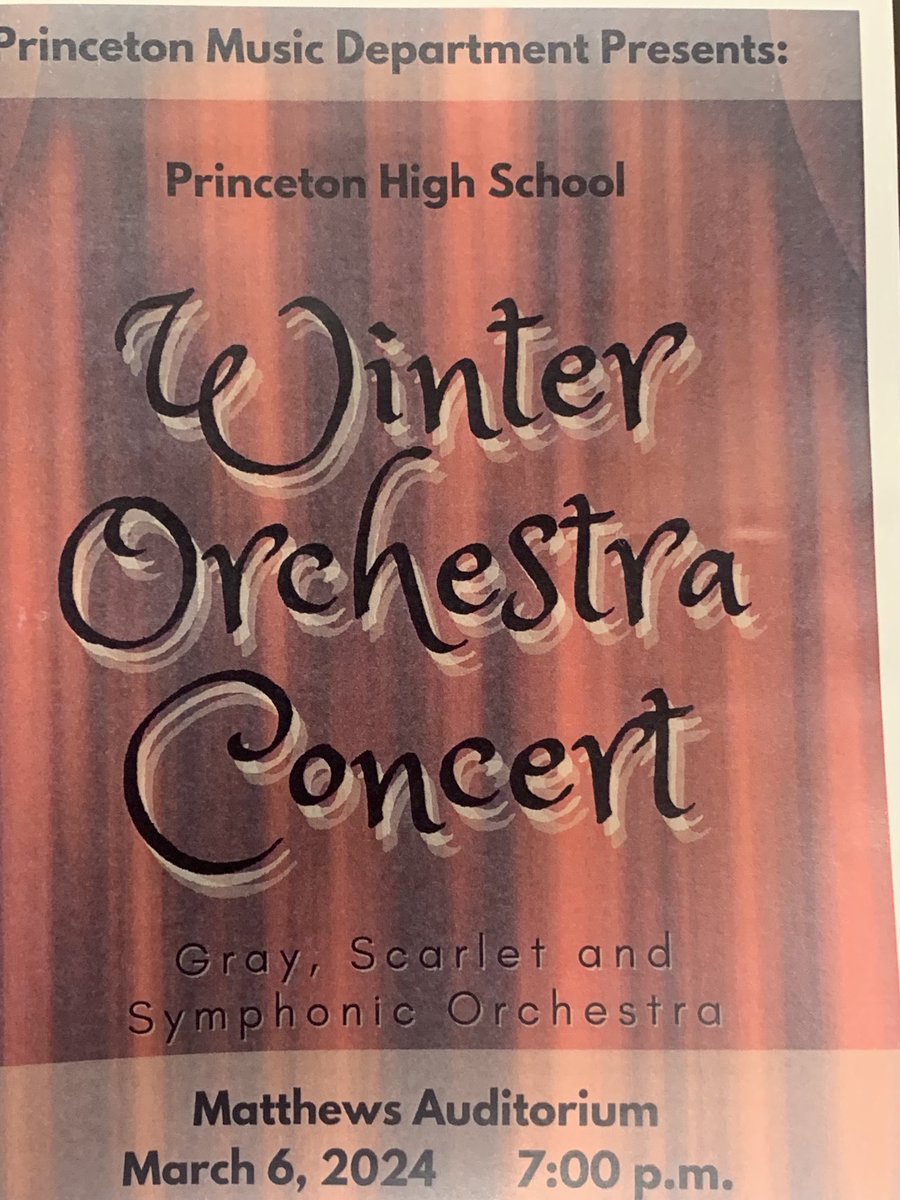 Winter Concert! ⁦<a href="/vikingBollmer87/">Mr. Bollmer</a>⁩ ⁦<a href="/VikeSuper1/">G. Elgin Card</a>⁩ ⁦<a href="/VikeMusicBoostr/">PrincetonMusicBoostr</a>⁩