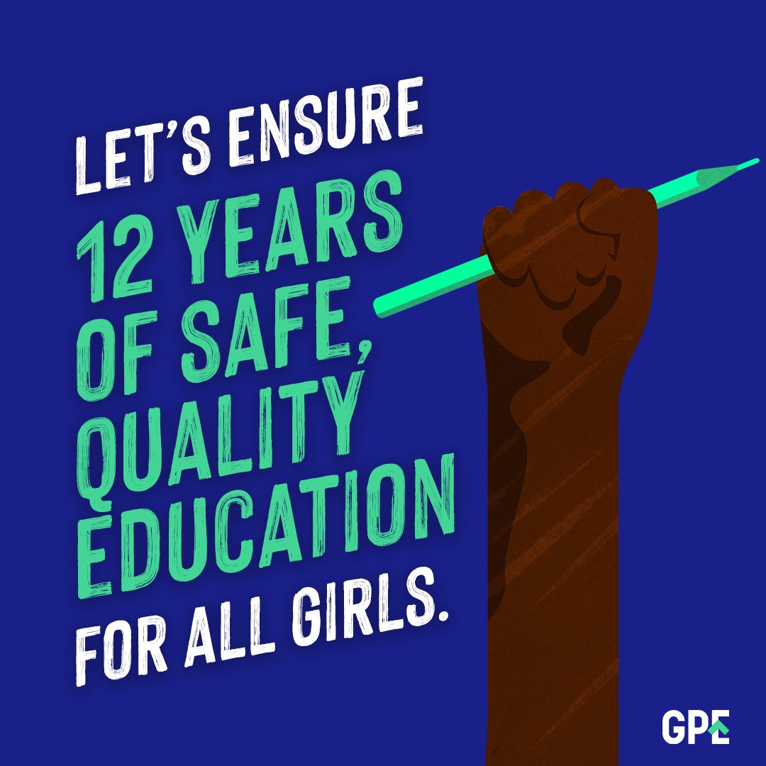 If every girl received 12 years of schooling, their higher lifetime earnings would grow economies by as much as US$ 30 trillion. #InvestInWomen #FundEducation