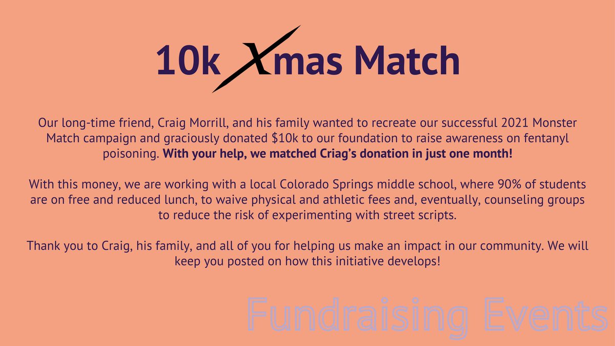 XFoundation12's tweet image. Check out our 2023 XFoundation newsletter, which highlights our events and initiatives over the past year: xfoundationx.org/post/xfoundati…

All of which would not have been a reality without YOU! 💜 ✖️

Thank you for being a part of our village #fentanylpoisoning #fentanylawareness #X