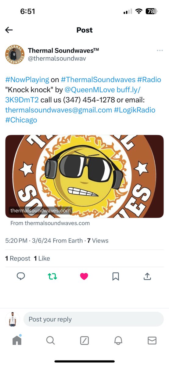 WeAreMoneykidz's tweet photo. @thermalsoundwav 📻 🎵 @QueenMLove Ⓜ️❤️ #KnockKnock https://t.co/6XS8R3DCi4 #StreamingOnAllDigitalPlatforms https://t.co/EYoJFEymBU
