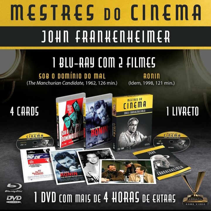 CinematizandoOf's tweet photo. Em setembro a Versatil Home Video lançará a coleção Mestres do Cinema: John Frankenheimer
#VersatilHomeVideo #VersatilHV #JohnFrankenheimer https://t.co/i517HIJA0C