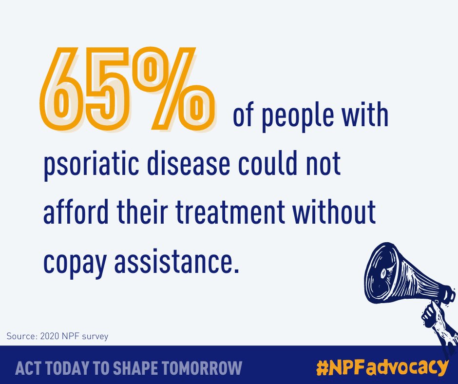 High deductibles and out-of-pocket costs shouldn't stand in the way of your treatment. The #HELPCopaysAct ensures copay assistance counts toward out-of-pocket costs. Support millions in accessing crucial treatment with just a few clicks: bit.ly/NPFCHD #NPFAdvocacy
