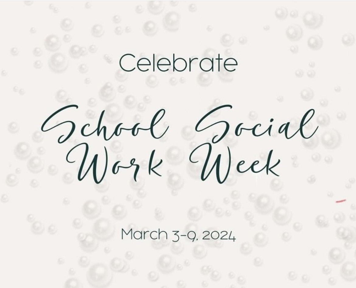 Happy School Social Worker Week to our favorite social worker, Ms. Holl ❤️