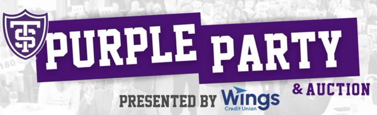 Calling all alumni, fans, and friends of @TommieAthletics to join us for one of the biggest nights of the year as we host our 3rd Annual Purple Party to support our incredible student-athletes! @TommieAlumni Ticket Packages 🎟️: events.handbid.com/lp/2024-purple…