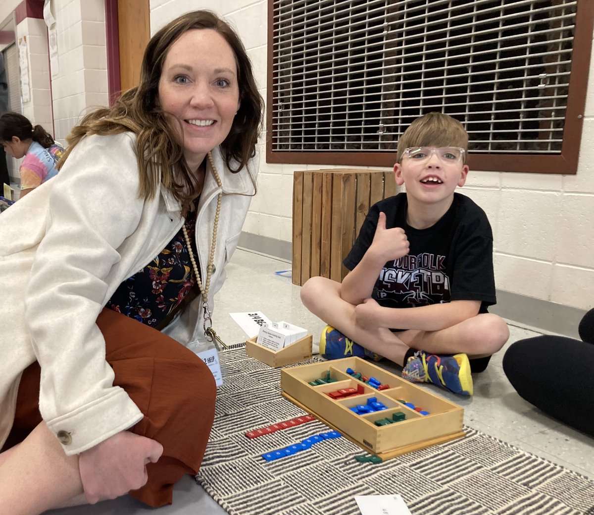 I had the opportunity to visit Lincoln Montessori today and see some amazing kids showcase their work! This one is my favorite! #npspanthers