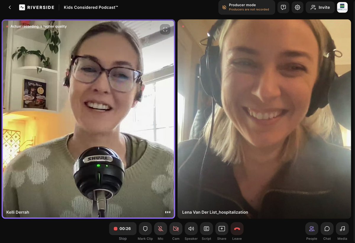 Dr. Lena van der List (@drlenado) on Twitter photo Had fun recording <a href="/kidsconsidered/">Kids Considered Podcast ™</a> with <a href="/UCDavisChildren/">UCDavisChildrensHosp</a> peds resident Dr. Kelli Derrah today. What a dream that I get to work with residents on advocacy & media as part of my job 🥰🎤🎧 Had fun recording <a href="/kidsconsidered/">Kids Considered Podcast ™</a> with <a href="/UCDavisChildren/">UCDavisChildrensHosp</a> peds resident Dr. Kelli Derrah today. What a dream that I get to work with residents on advocacy & media as part of my job 🥰🎤🎧