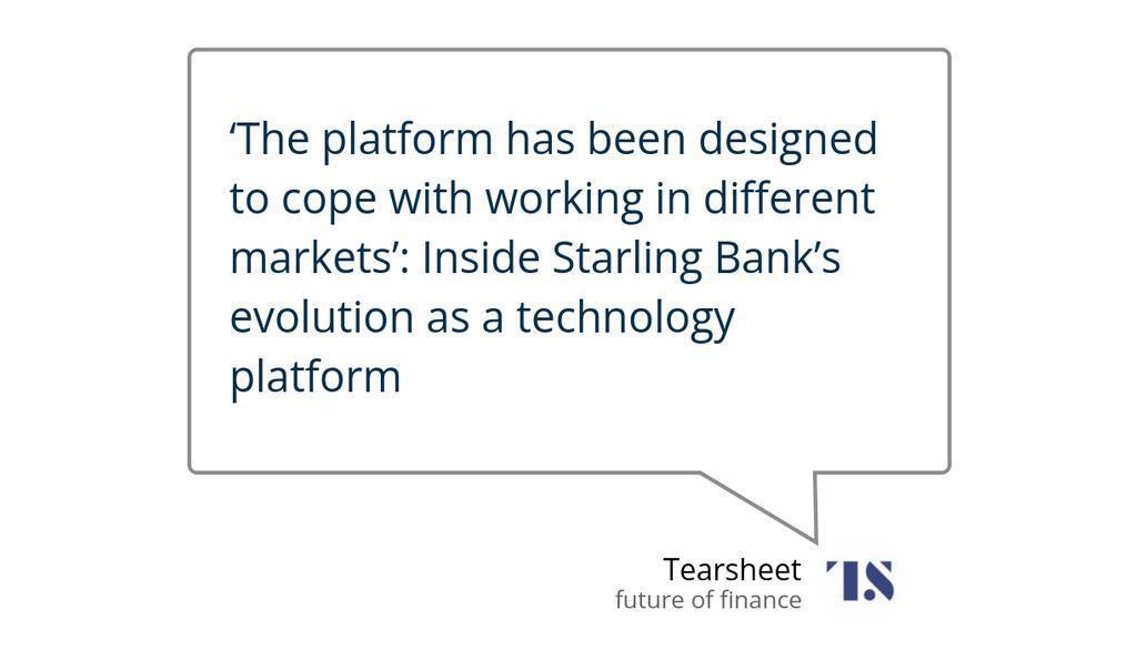 While Starling Bank is developing new product lines through its SaaS-based subsidiary, other UK-based challenger banks are still trying to generate more revenue per active customer.

Read more 👉 lttr.ai/APqkk

#b2bpivot #banking #MonthlySubscriptionModel