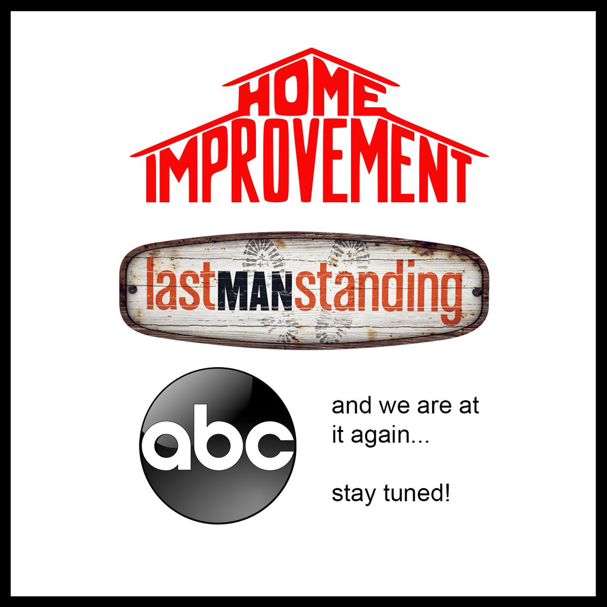 We are at it again! ABC just ordered a comedy pilot, ’Shifting Gears’. For more info, click here variety.com/2024/tv/news/t… #homeimprovement #lastmanstanding #shiftinggears