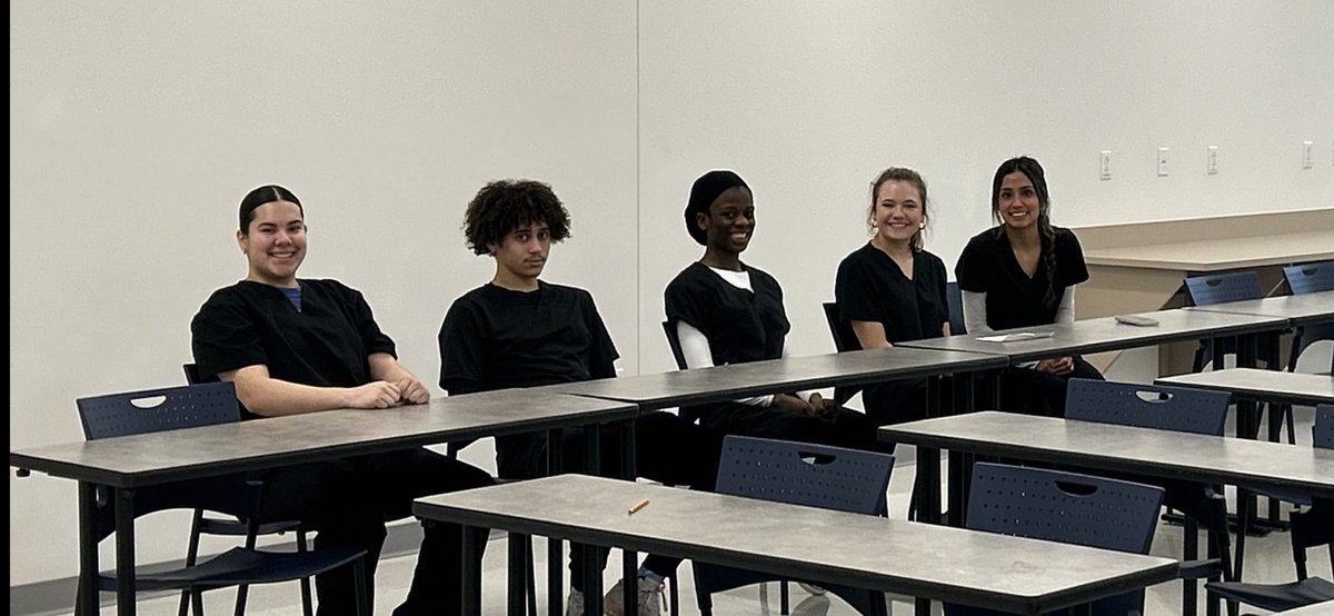 Congrats to these five amazing students and The Academies of Bryan Station High School. All five passed their nurse aid state boards today. That’s 18 students this year and a 100% pass rate!  #makinglearningrelevant