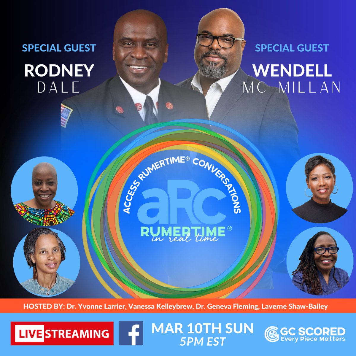 Join us on Sunday, March 10, from 5-6 PM , dive deep into a candid discussion with Wendell R. McMillan II, a seasoned Clinical Laboratory professional with an inspiring journey from the Bahamas to leadership roles in U.S. hospitals, and Rodney Dale, Elkhart, Indiana's Fire Chief.